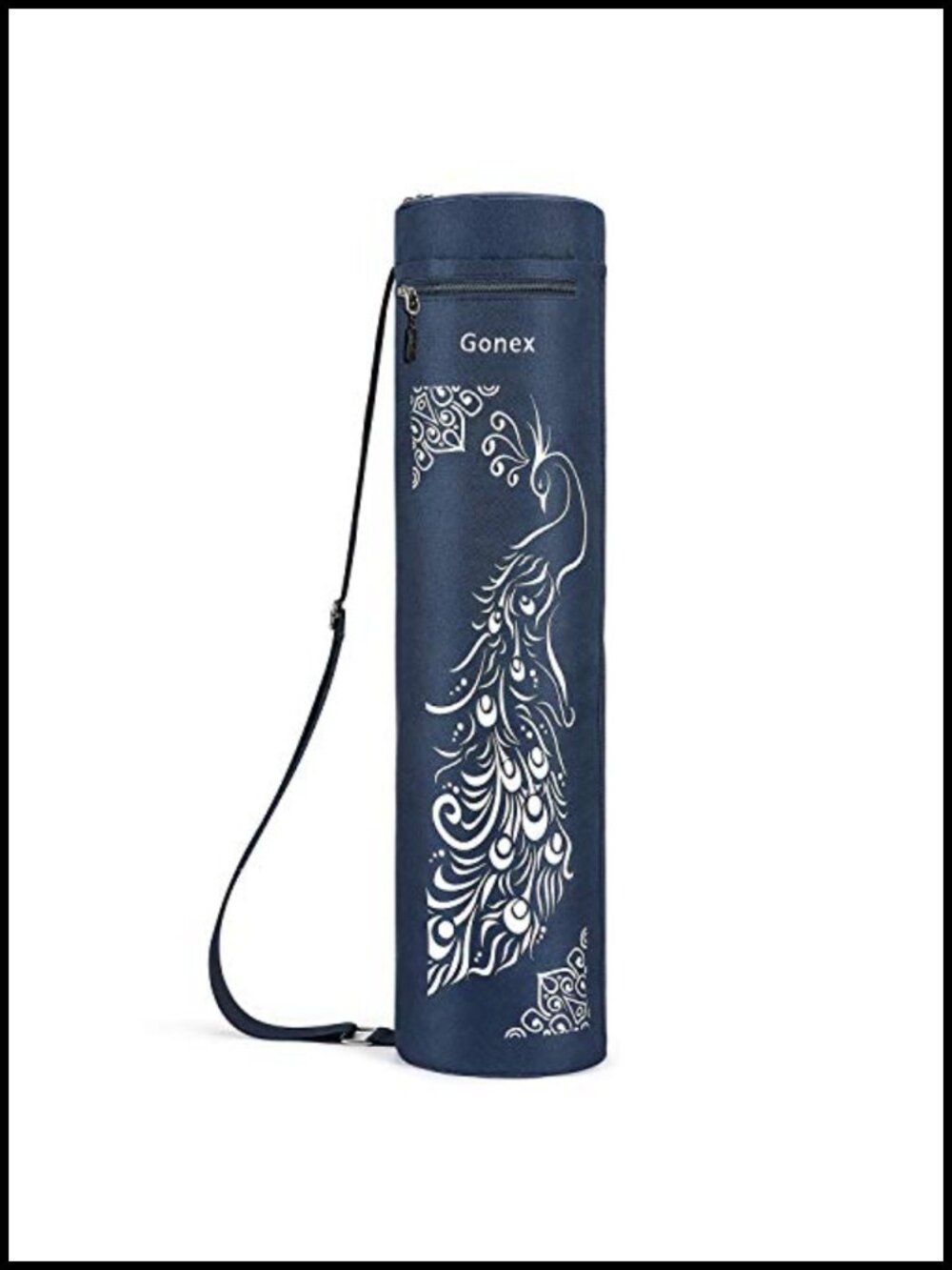 Gonex Yoga Mat Bag Full-Zip Carrier 600D Oxford Adjustable Strap 28in